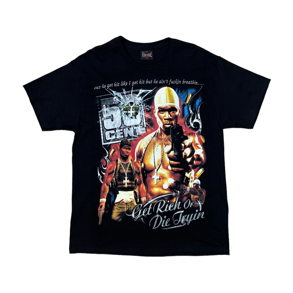 Dbruze Darien Bruze 50 Cent Get Rich or Die Tryin' Short Sleeve T-Shirt